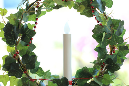 candle decorationの写真素材