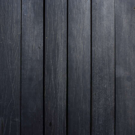 black wood plank texture backgroundの写真素材