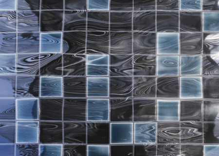 texture of ripple surface water in swimming poolの写真素材