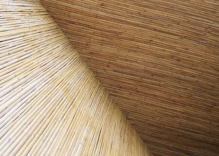bamboo wall texture backgroundの写真素材