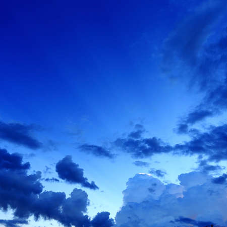 beautiful night sky with cloud background
