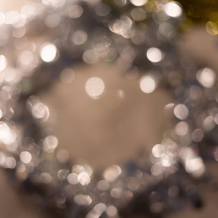 abstract light celebration background with defocused lightsの写真素材