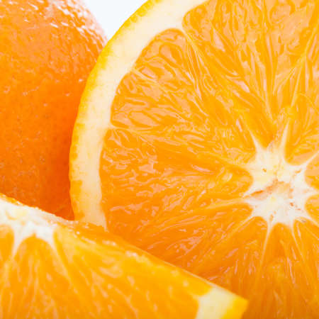 orange fruit, close up image texture backgroundの写真素材
