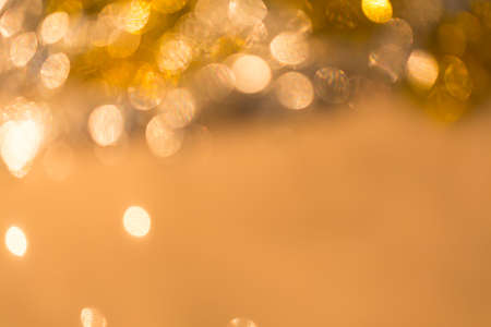 abstract light celebration background with defocused lightsの写真素材