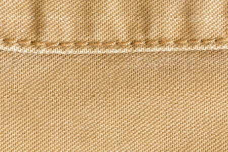 brown fabric texture background, material of textile industrialの写真素材