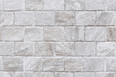 white stone brick wall background
