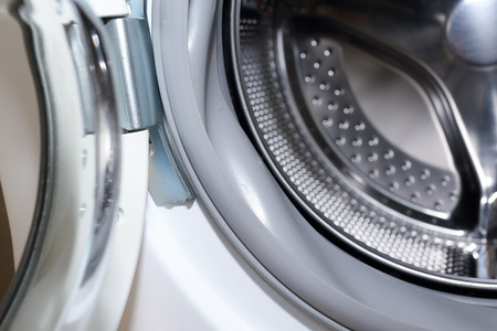 white washing machine for housework clothes cleaning