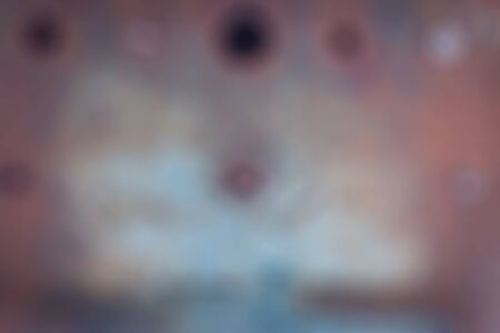 abstract blur rusty metal plate panel corroded texture backgroundの写真素材