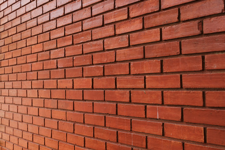 brick wall texture background material of industry building construction