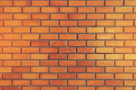 brick wall texture background material of industry constructionの写真素材