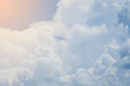 cloud on the sky background, cloudy weather with sunlight