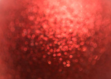 red background, abstract blur bokeh light celebration background
