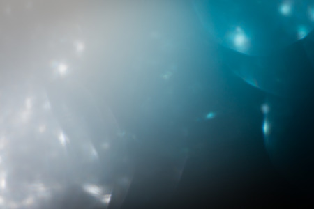 abstract blue and white background, image blur bokeh light celebrationの写真素材