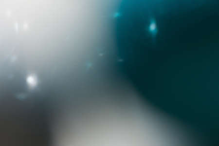 abstract blue and white background, image blur bokeh light celebration