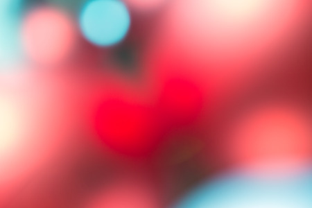 red and blue background, abstract bokeh light celebration blur background