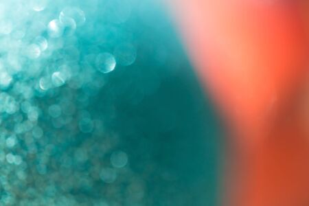 abstract green blur bokeh light celebration background