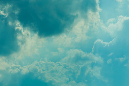 sky and cloud, vintage old backgroundの写真素材