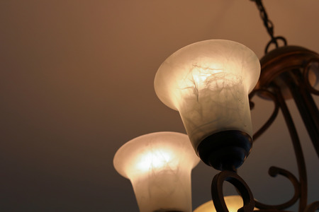 light lamp ceiling of interior designの写真素材