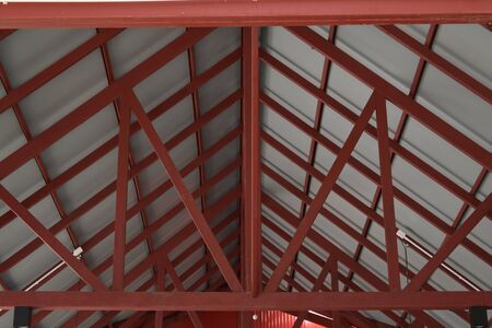 steel beam top of residential building