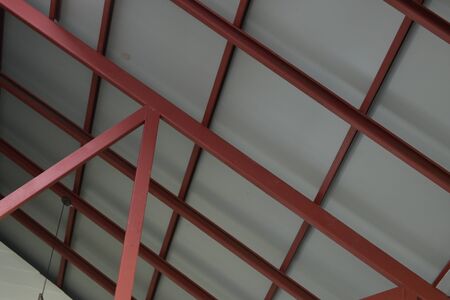 steel beam top of residential building