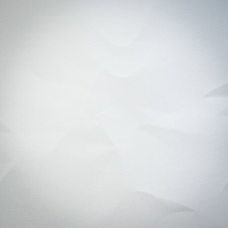empty blank white paper texture with crease pattern surface used for page backgroundの写真素材