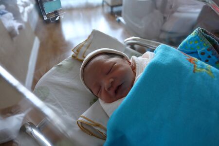 cute baby newborn sleeping sweet dream