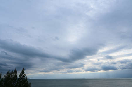 sea and blue sky, natural backgroundの写真素材