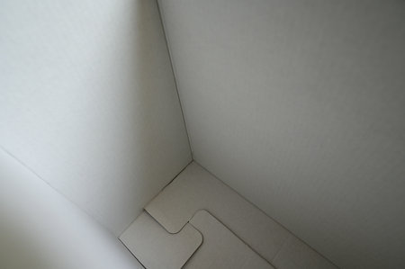 white box packaging, paper textured