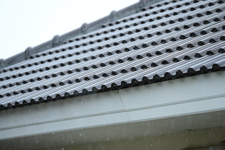 roof of house resident, construction industryの写真素材