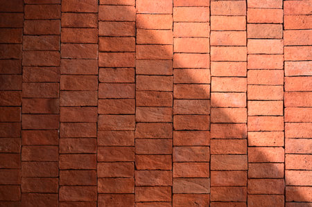 brown brick wall textured, construction industry