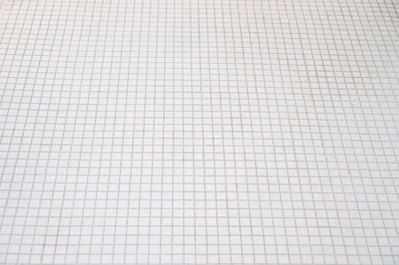 white tile in bathroom, construction industryの写真素材