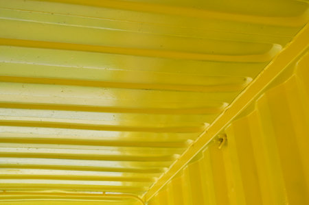 yellow metal textured background for interior design