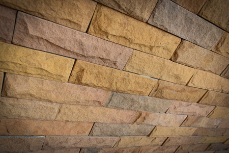 blank old brick wall background, interior and exterior design