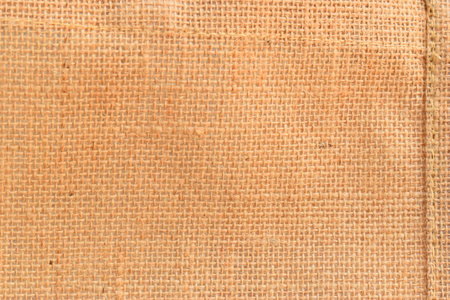 brown woven burlap texture for desing backgroundの写真素材