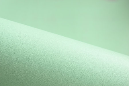 shiny light green leather texture background for designの写真素材