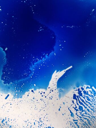 Blue background