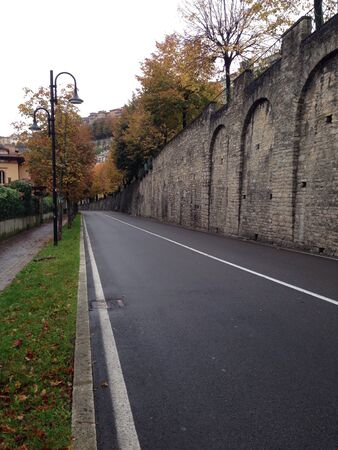 Autumn roadの素材