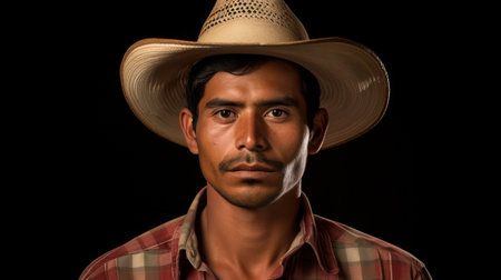 Portrait of Male Mexicansの素材