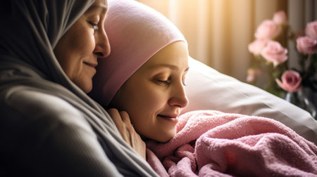 Home care for cancer patientsの素材