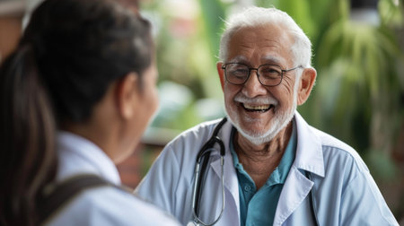 Health insurance for the elderly with confidenceの素材