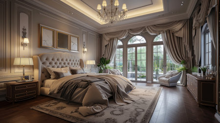 The Luxurious Bedroom Interiorの素材