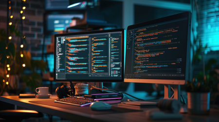 Dedicated to software development conceptの素材