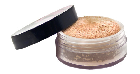 cosmetics, on a white isolatedの写真素材