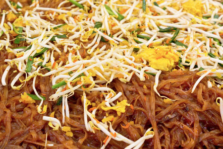Stir fried noodles                         の写真素材