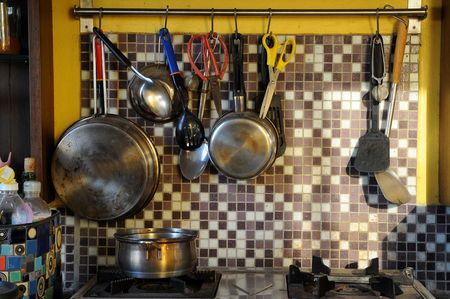 old kitchenの写真素材