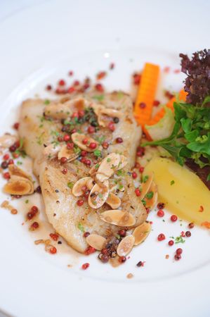 fish steakの写真素材