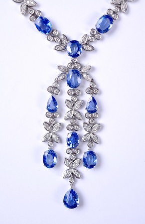 diamond necklaceの写真素材