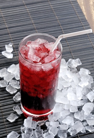 strawberry drinkの写真素材