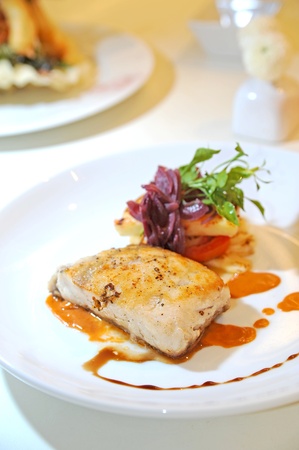 Parrot Fish Steakの写真素材