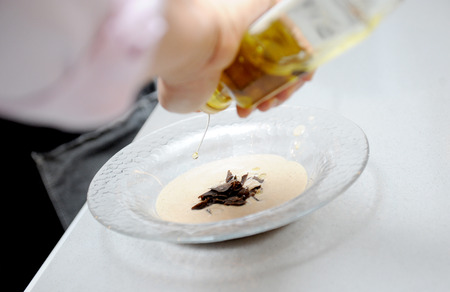 Cream Soup and  truffleの写真素材